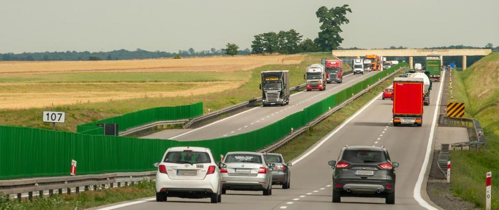 Gdzie w Polsce ciarwki nie mog wyprzedza na autostradzie?